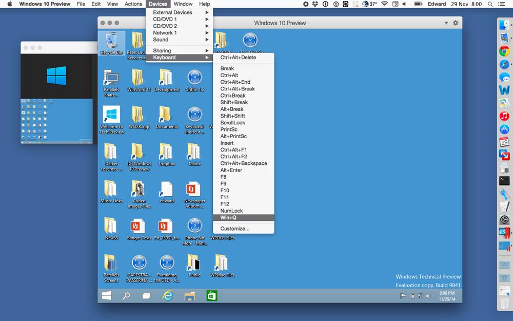 parallels wizard for mac